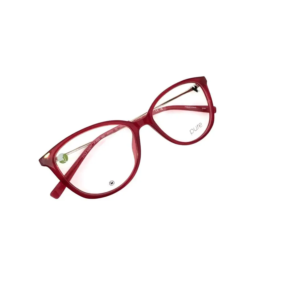 NEW Pure P-3023 Milky Pink Eyeglasses